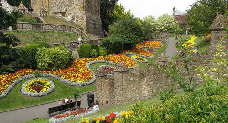 Image showing Guildford Castle and beautiful gardens