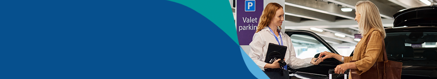 A fully trained Gatwick valet staff member preparing to park a customers car for them using Official Gatwick Airport Valet Parking