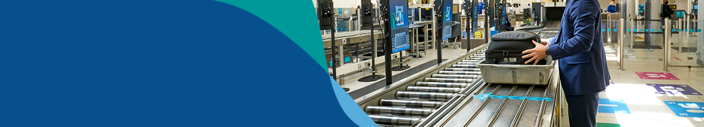 Banner image of passenger using security scanners
