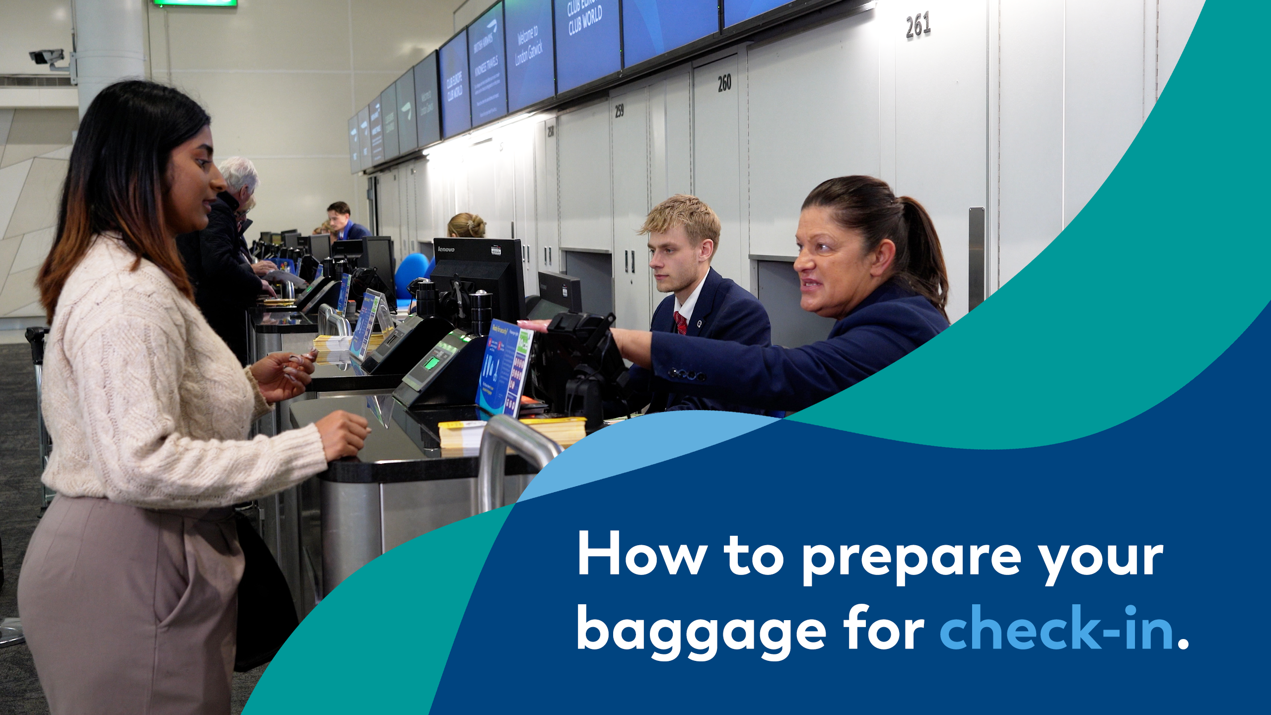 How to prepare your baggage for check-in video