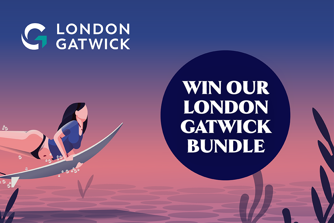 Win our London Gatwick bundle including parking, fast track access, and vouchers to spend in the terminal.