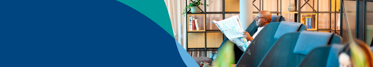 banner image showing London Gatwick's Club Aspire Lounge