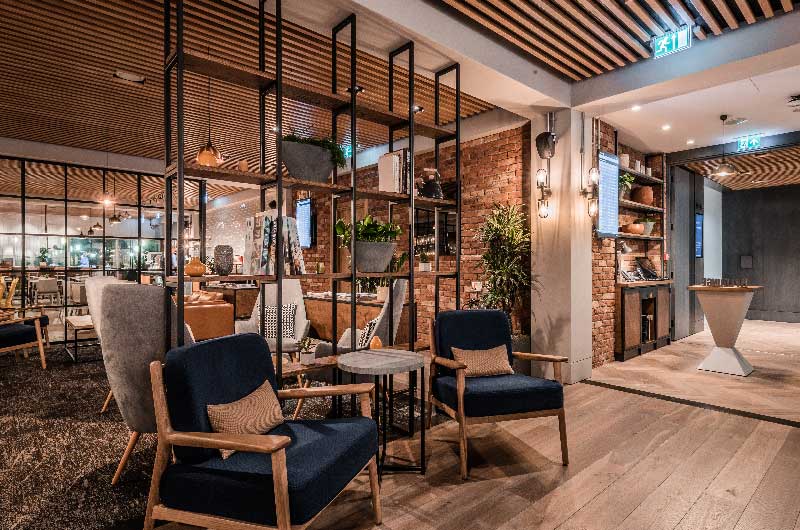 Image showing seating and stylish decor in My Lounge