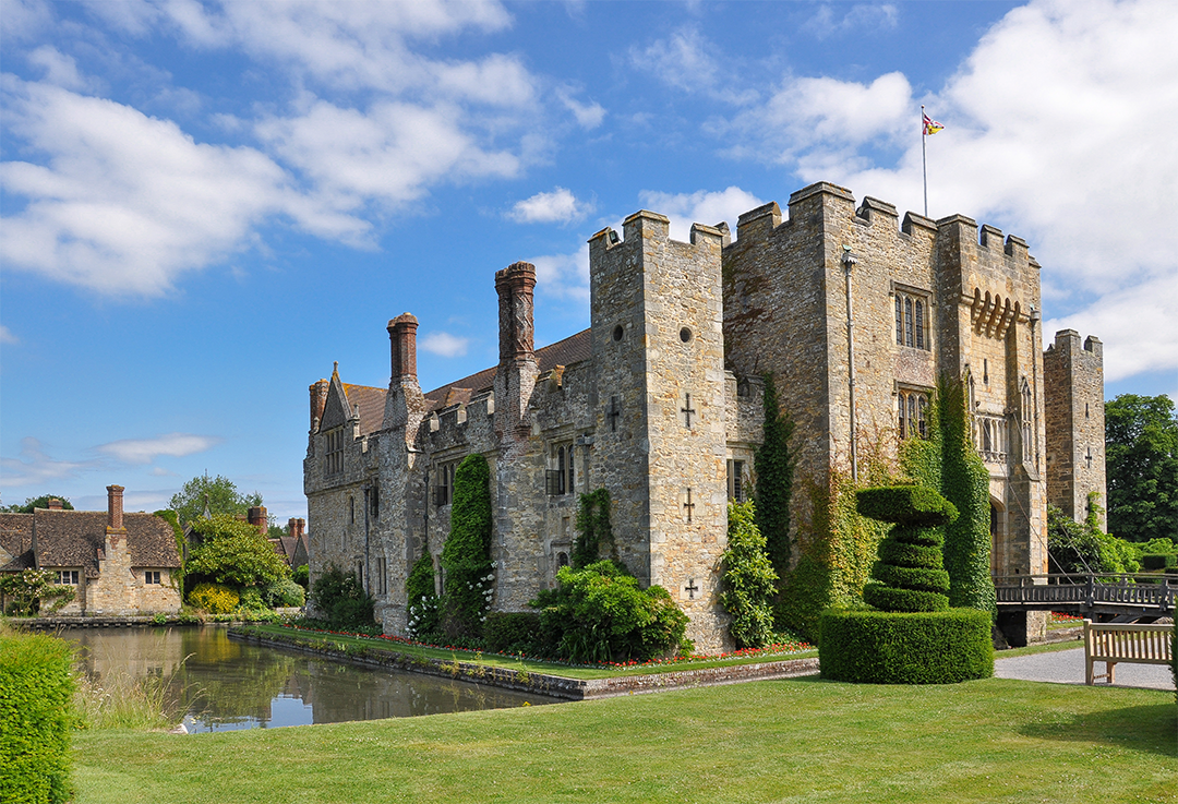 Hever Castle in West Kent