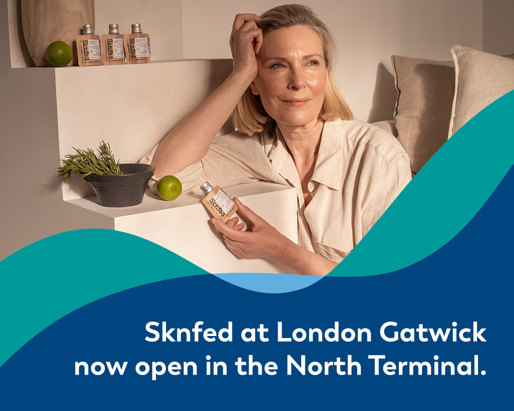 Sknfed at London Gatwick now open in the North Terminal