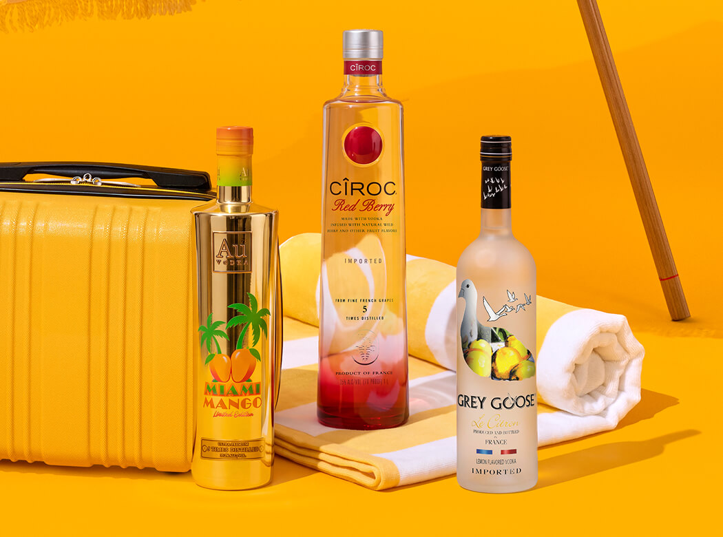 Summer’s here and so is our collection of sunshine-perfect vodkas.