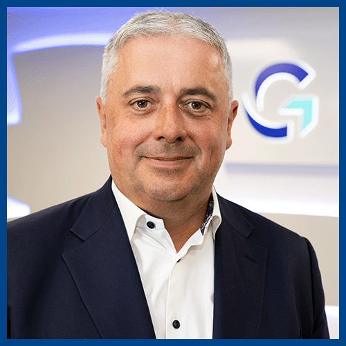 A headshot photo of Stewart Wingate