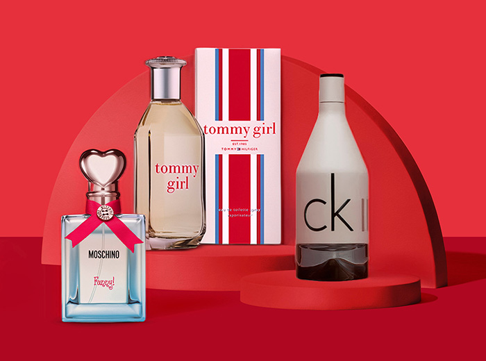 Bottles of fragrance available from just £19.95 at World Duty Free