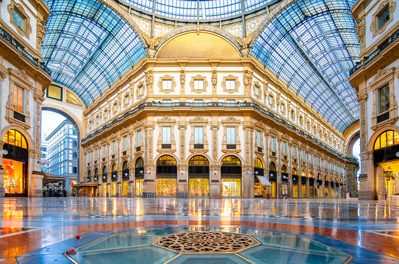 Galleria Vittorio Emanuele II in Milan
