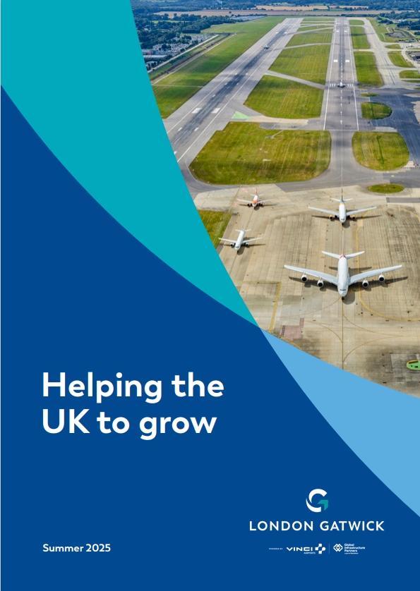 Front cover of a leaflet titled Making best use of London Gatwick