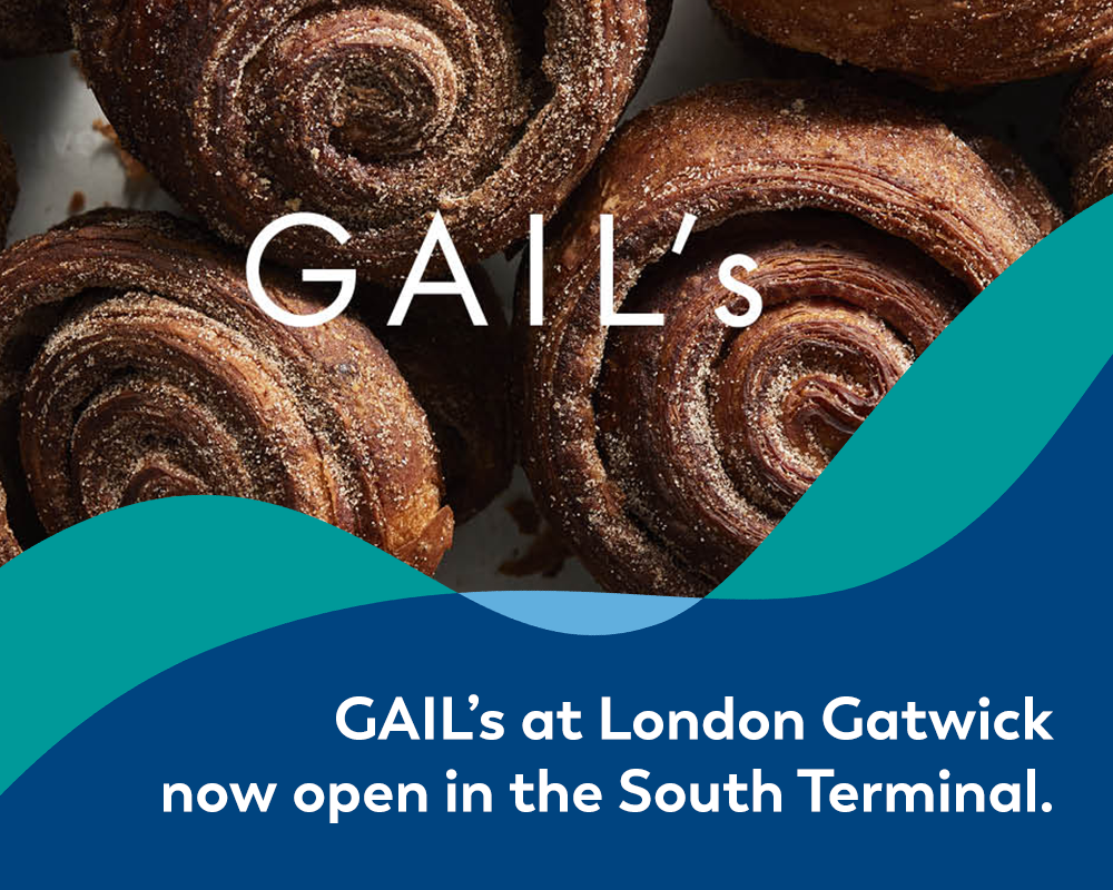 GAIL's at London Gatwick now open in the South Terminal