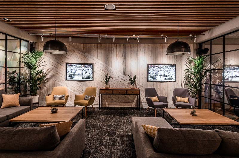 Image showing seating and television screens in My Lounge