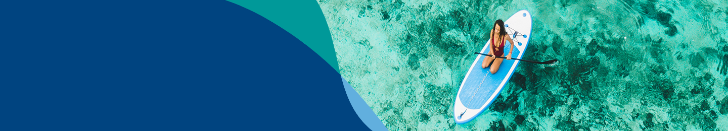 Banner image showing beach in Los Angeles, where you can fly from London Gatwick