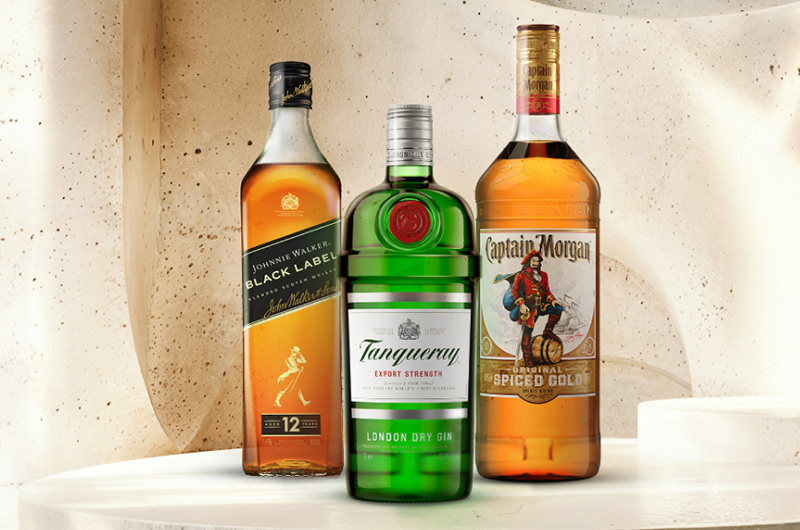 Image showing spirits available with up to 50% off at World Duty Free